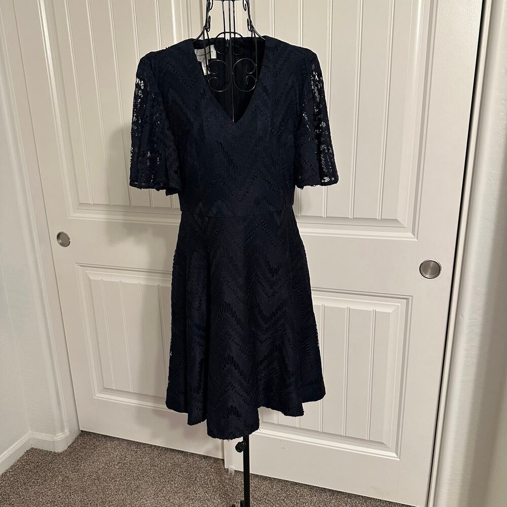 Donna Morgan - Size 4 - Blue lace dress - Picture 1 of 9